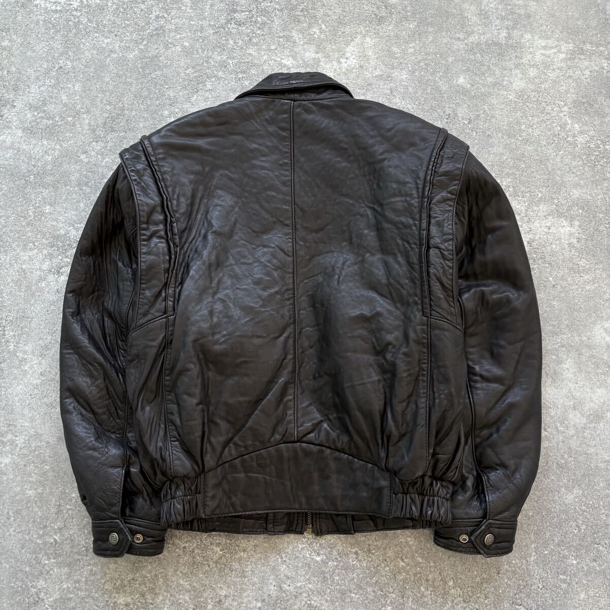 COMSTOCK】90s ヴィンテージ レザージャケット シープスキン 羊革 本革