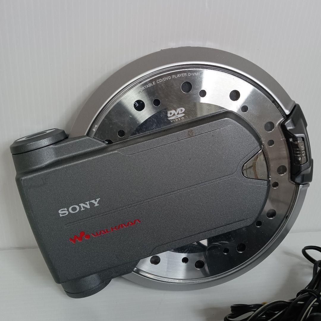 超希少 レア 廃盤 【動作品 ジャンク】SONY DVD ウォークマン d-vm1 CD