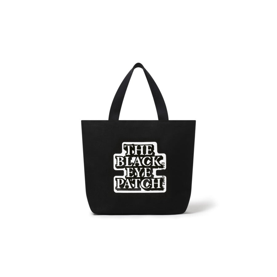 og label tote bag medium black blackeyepatch ブラックアイパッチ