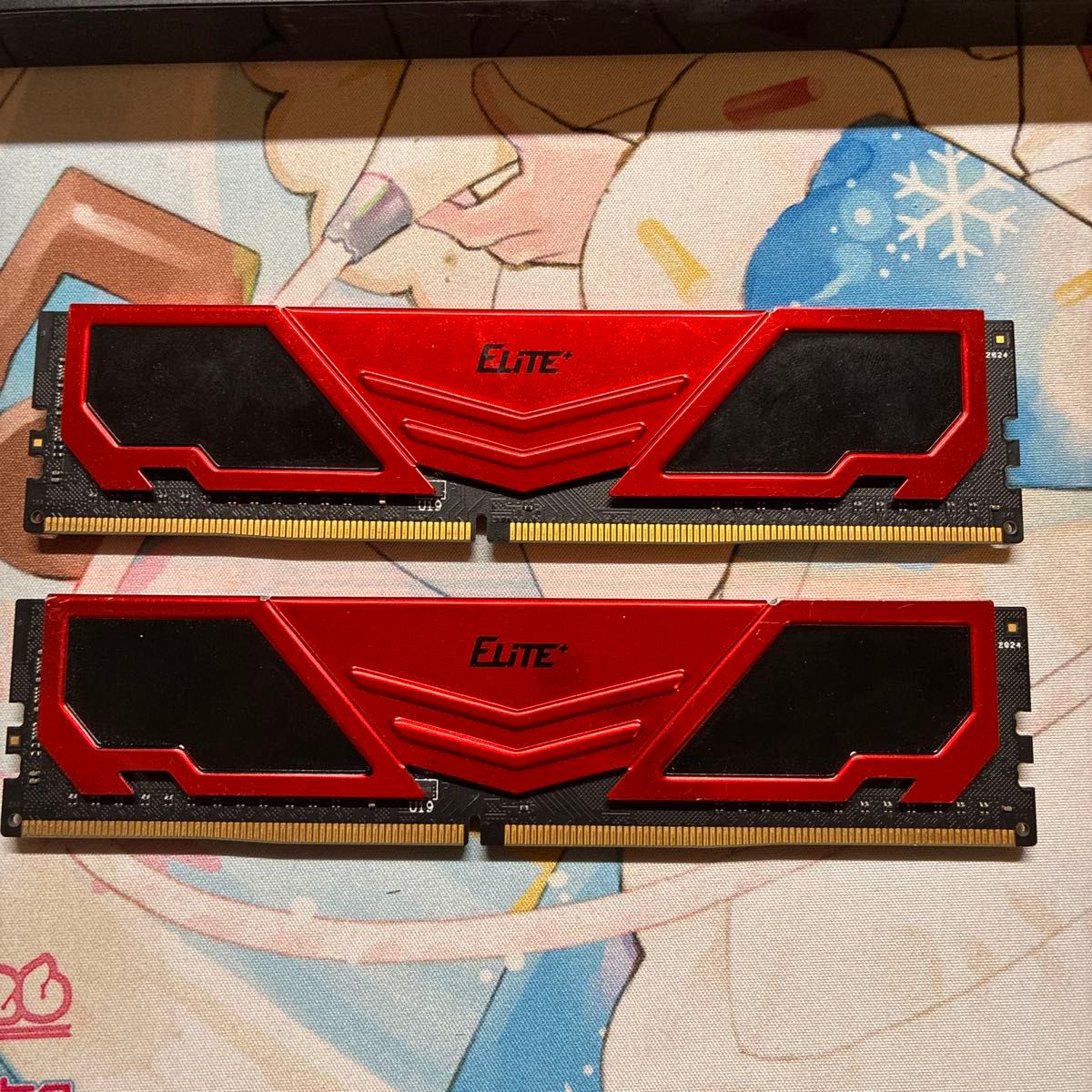 動作未確認]TeamGroup Elite DDR4 2666 8GB×2枚 計16GB デスクトップ用