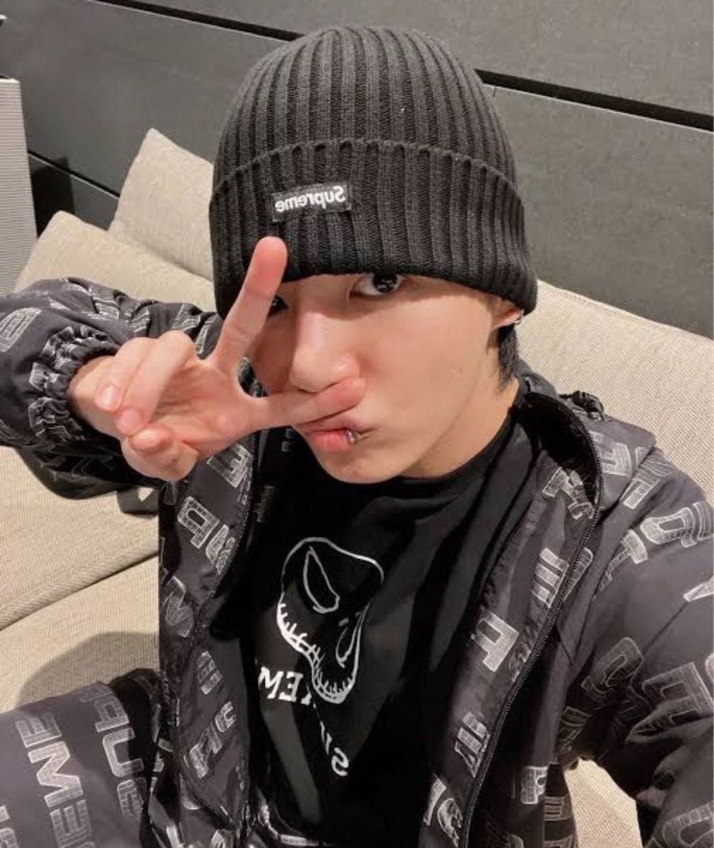 Supreme Overdyed Beanie シュプリーム オーバーダイド ビーニー BLACK