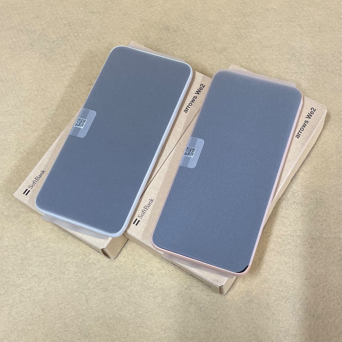 新品/未使用】arrows We2 64GB 2台セット 一括購入/SoftBank版SIM