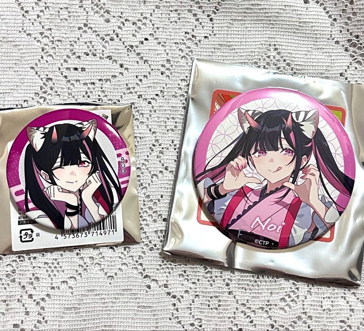 超かぐや姫 TSUTAYA 限定 渋谷 ドでか缶バッジ 75mm 駒沢 乃依