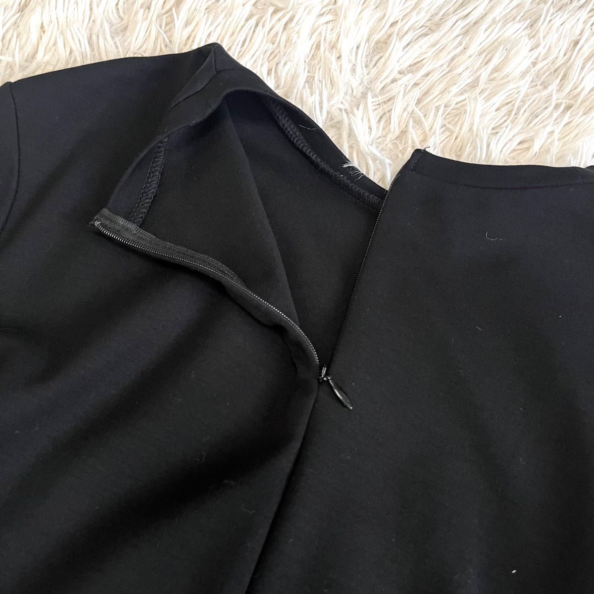 LANVIN en Bleu ランバンオンブルー ドッキングロングワンピース 38