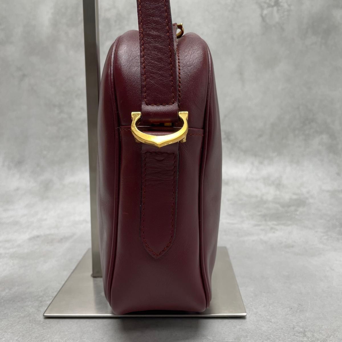 良品】Cartier カルティエ マストライン ショルダーバッグ レザー