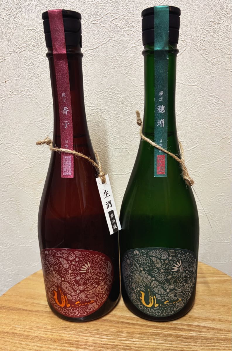 日本酒 花の香酒造 産土 穂増 五農醸 香子 五農醸 720ml 2本セット