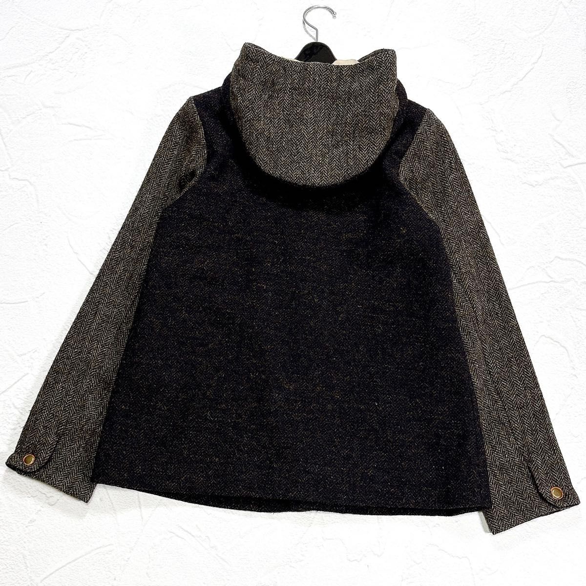 美品 Pallas Palace パラスパレス フード付き ウールジャケット