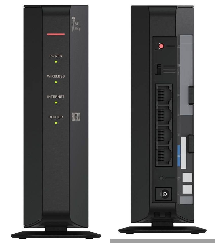新品(未開封) BUFFALO Wi-Fiホームルータ WSR3600BE4P-BK ブラック Wi