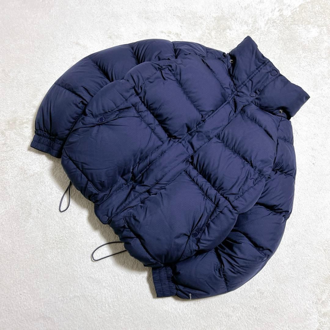 y2k Columbia パフシェルジャケット ネイビー 短丈 テック系 美品 00s