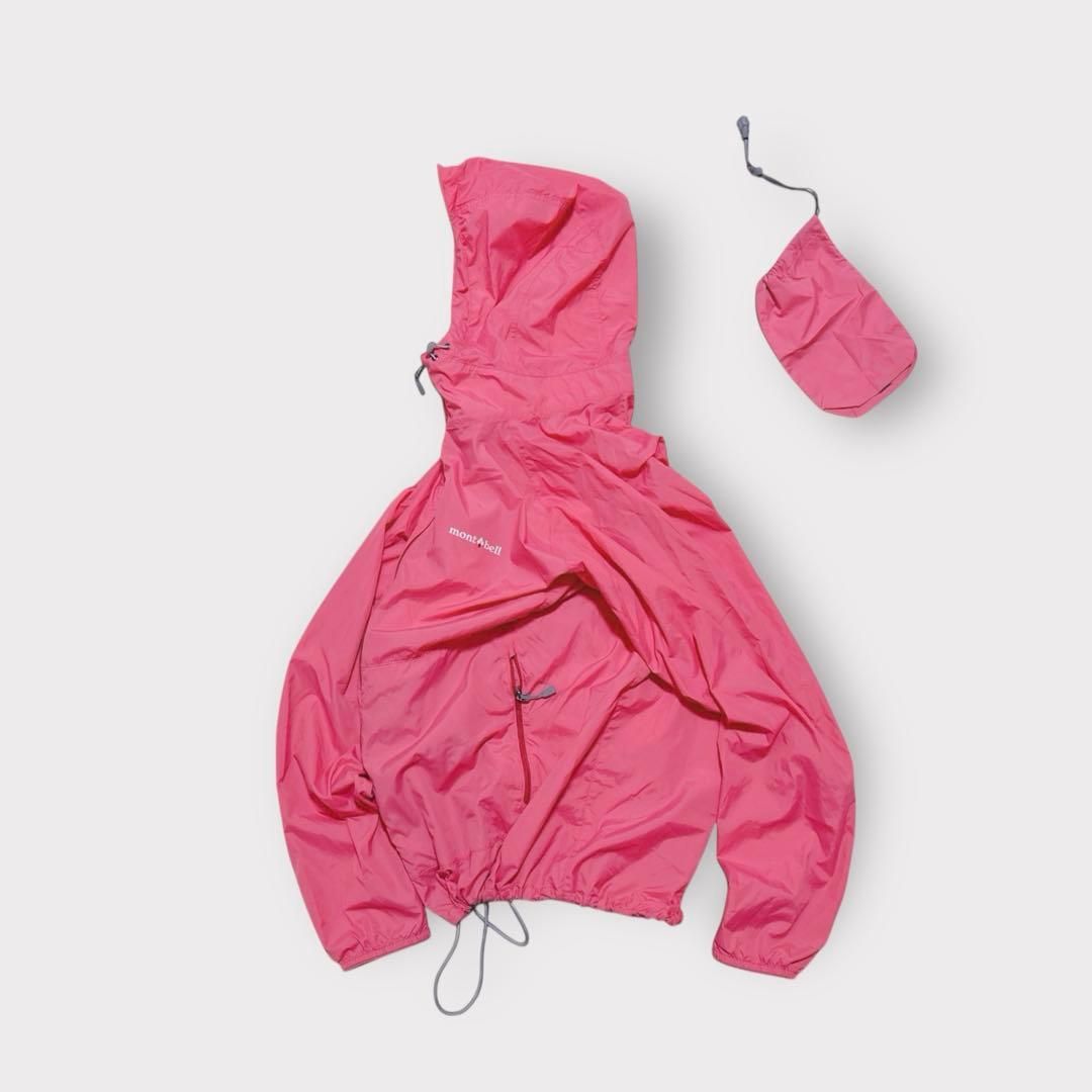 美品 00s archive モンベル shell jackt y2k ピンク mont-bell