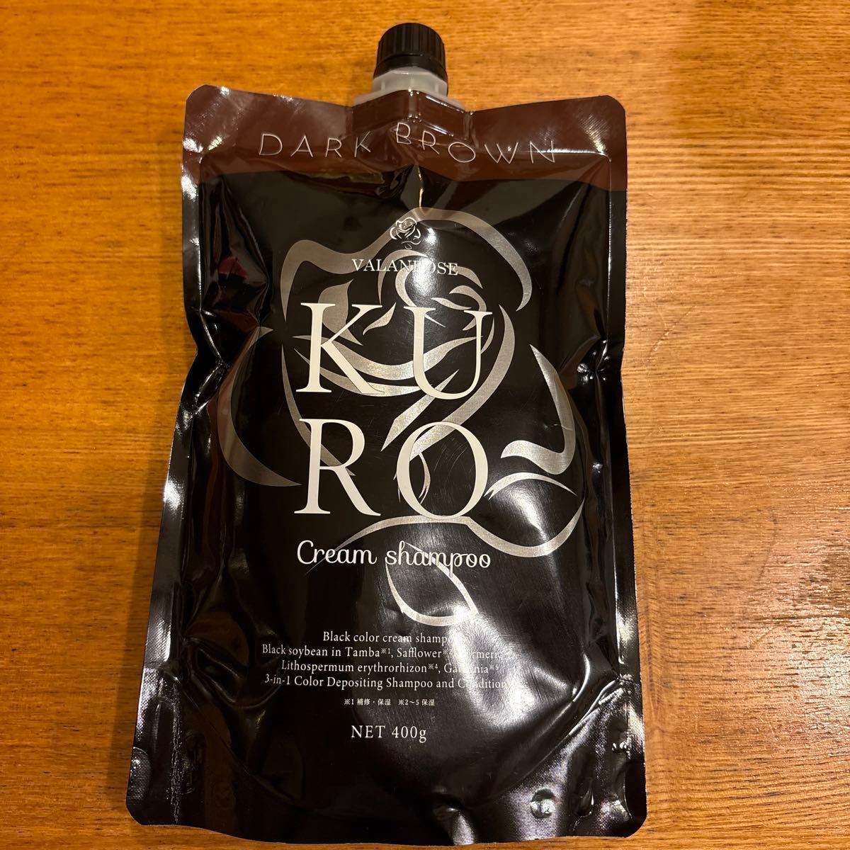 VALANROSE KURO クリームシャンプー ダークブラウン 400g｜Yahoo