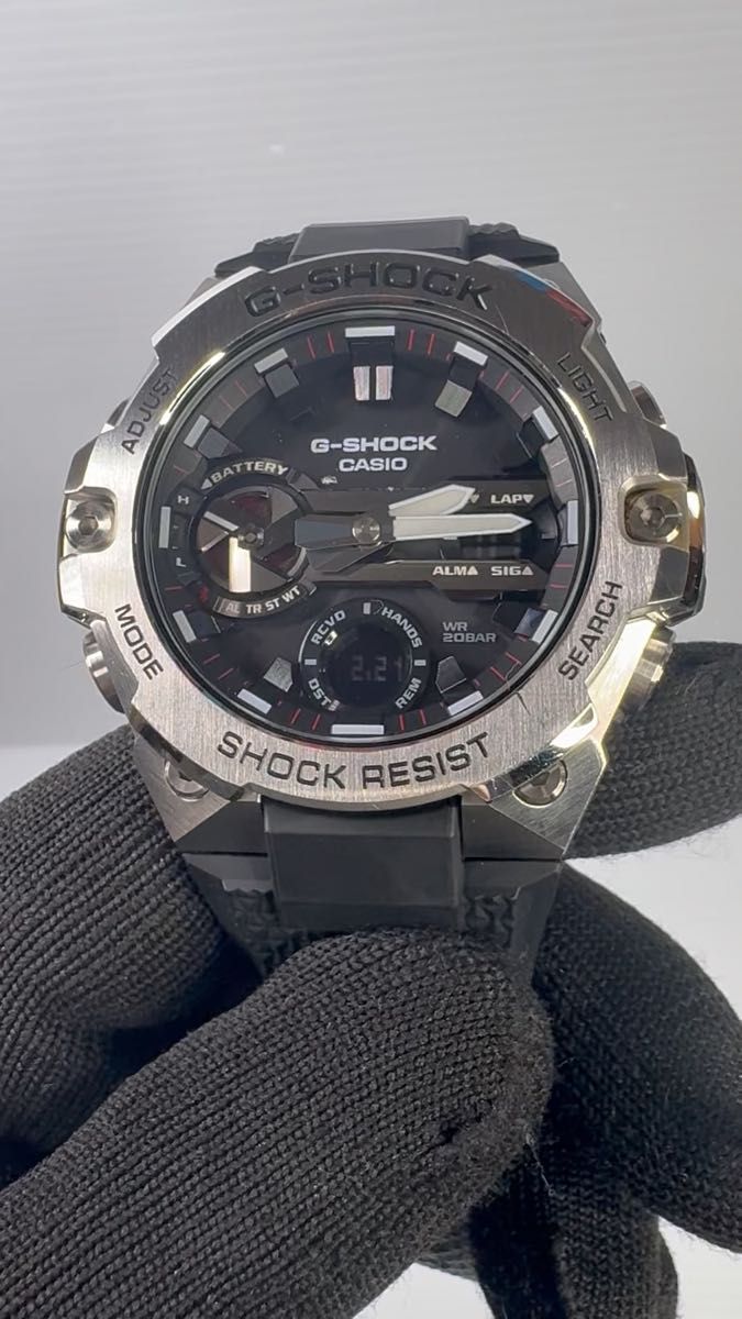 極美品】CASIO G-SHOCK GST-B100 海外セレブ愛用 メンズ タフソーラー