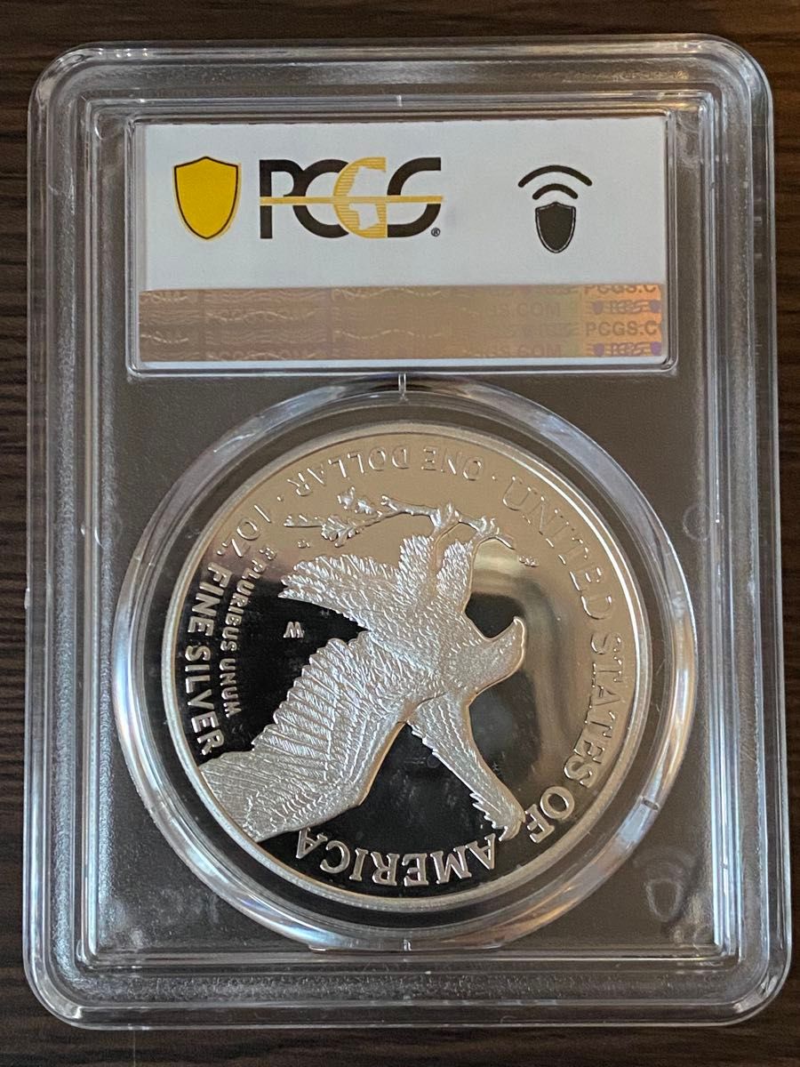 2021-W アメリカ イーグル銀貨 PCGS PR70DCAM First Strike West Point