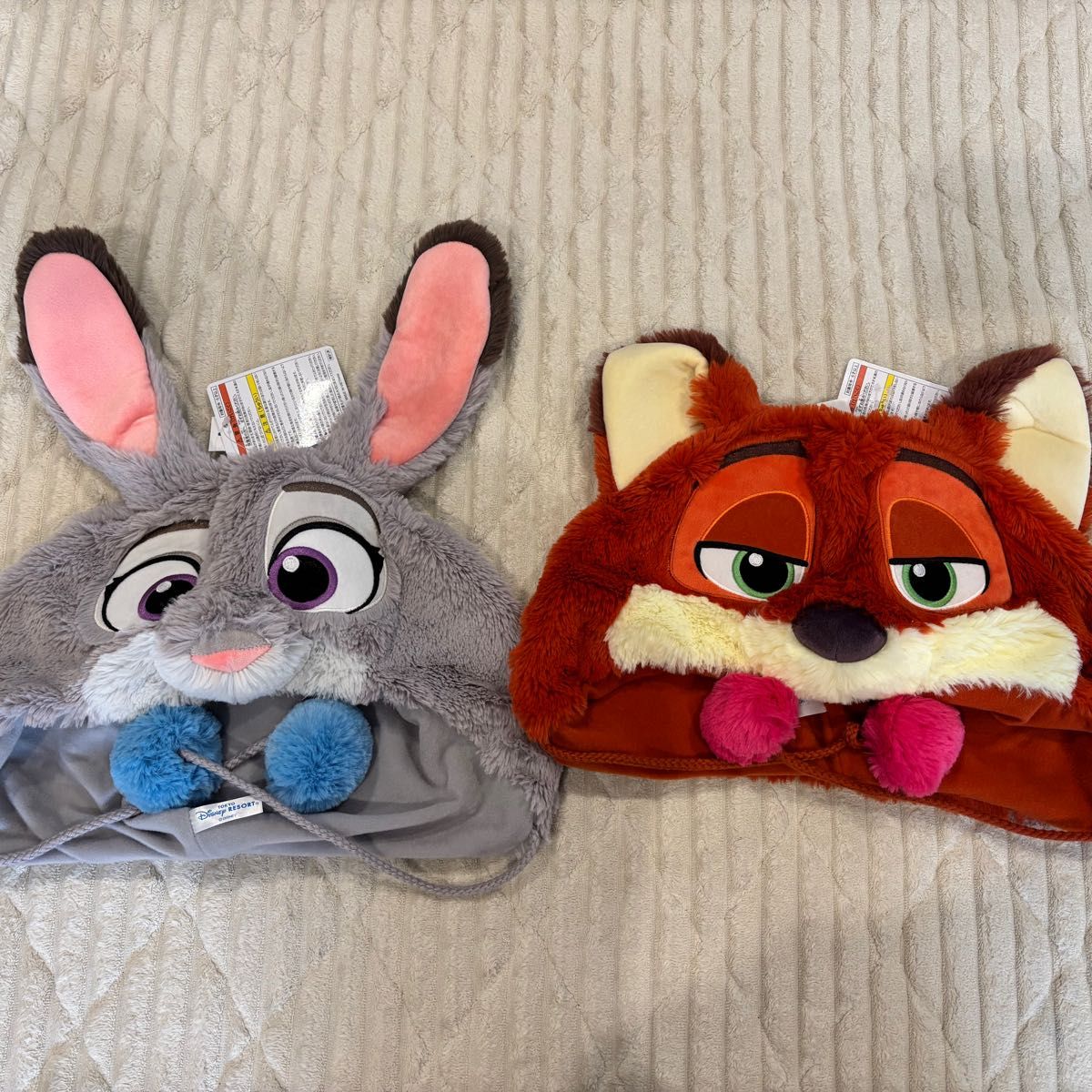 ズートピア ジュディ ニック ファンキャップ 2個セット ディズニー