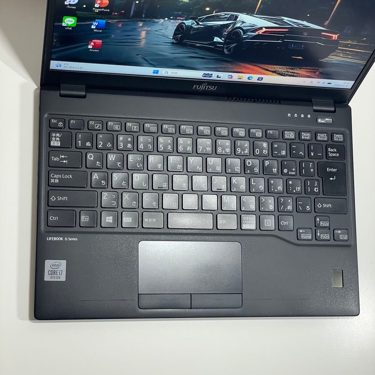 第10世代i7 富士通 U9310 ノートPC メモリ16GB office2024 ノート