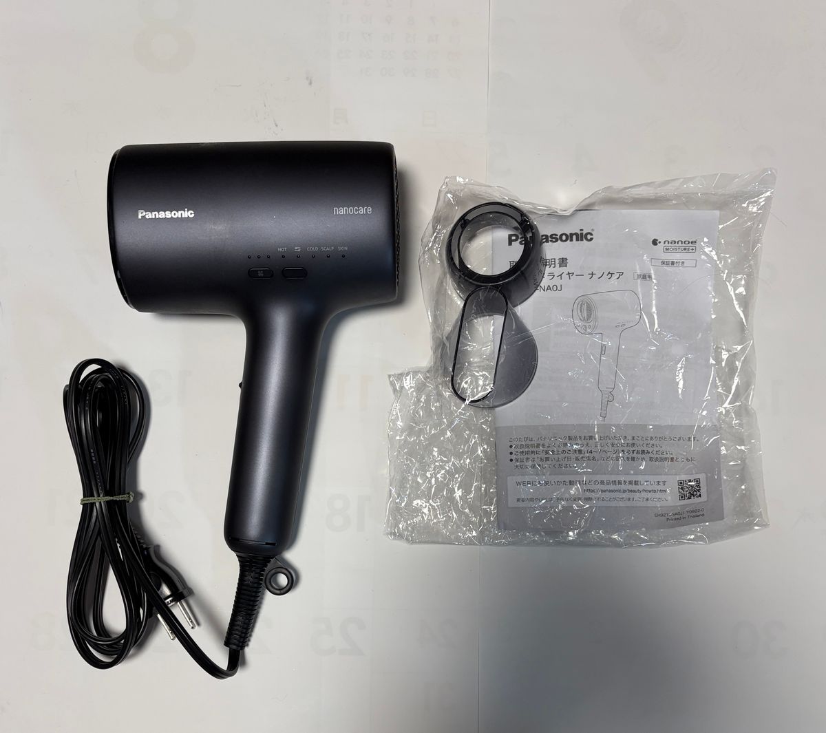 Panasonic パナソニック ナノケア EH-NA0J 2022年製 部品交換