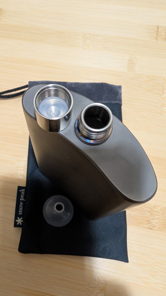 廃盤 スノーピーク チタン製 スキットル snow peak M T-012｜Yahoo