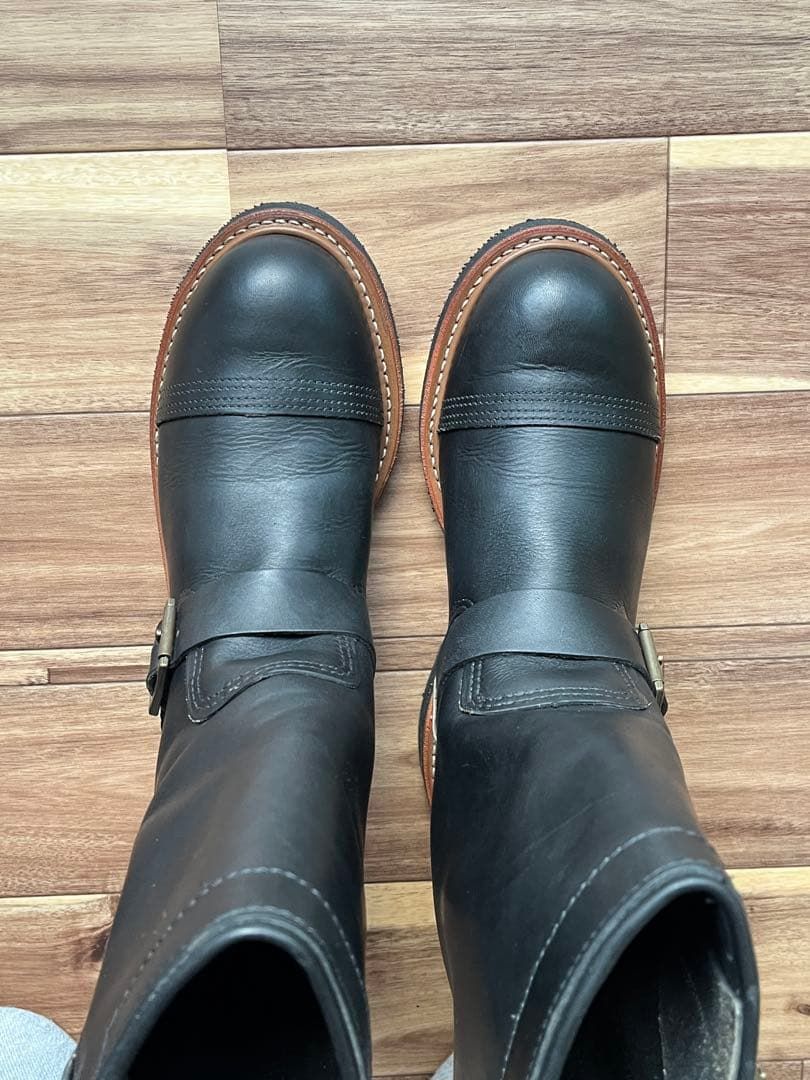 RED WING 8122 アイアンスミス ブラックハーネス エンジニアブーツ US8