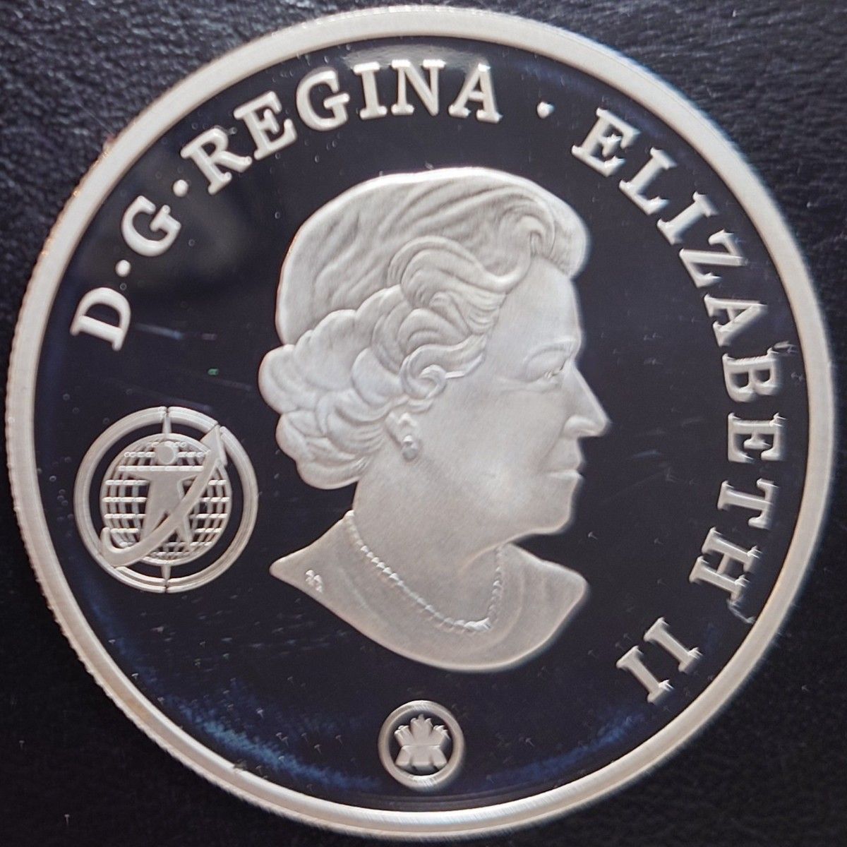2007年カナダ銀貨 20ドル 国際極年125周年記念銀貨 silver925 大型