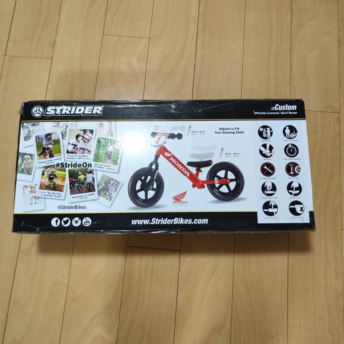 STRIDER】ストライダー × ホンダ 限定コラボモデル 12インチ スポーツ