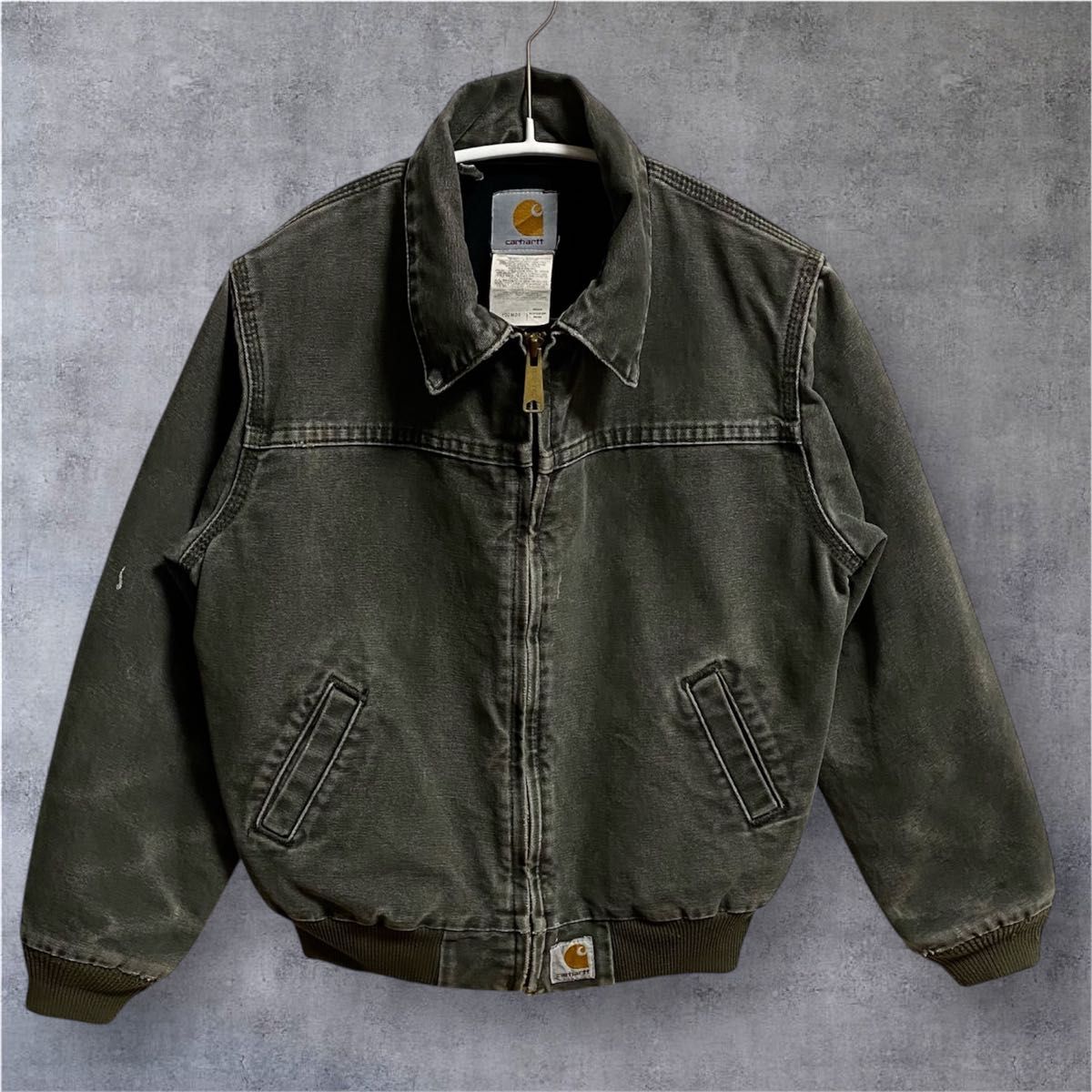 USA製 MOS モスグリーン サンタフェジャケット Carhartt Jacket ダック