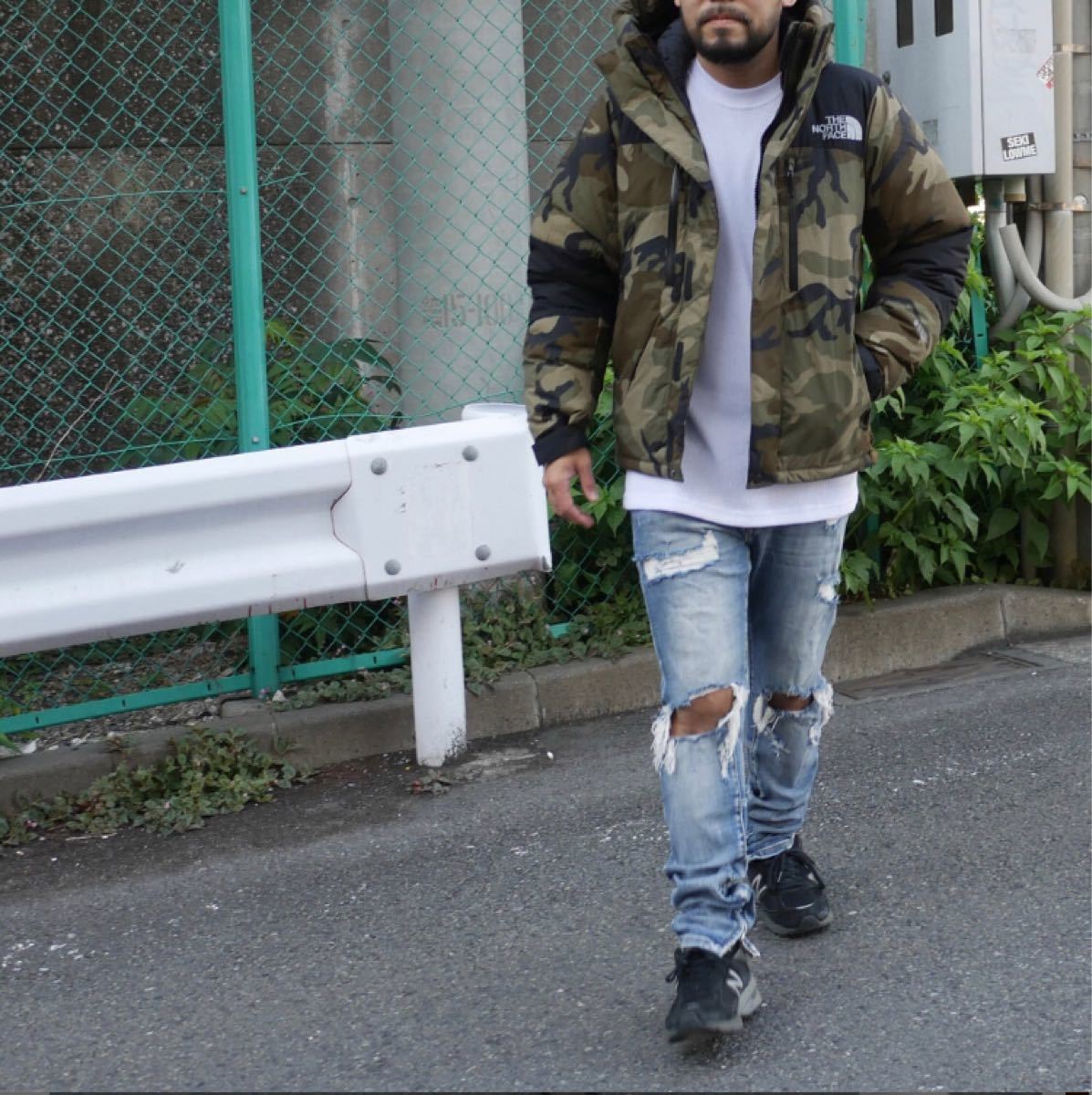 新品THE NORTH FACE ノースフェイス バルトロライトジャケット 迷彩 M