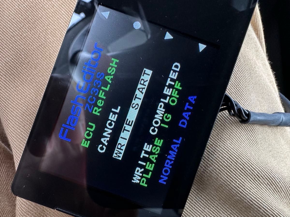 HKS フラッシュエディター（Flash Editor） ノーマル戻し済み ZC33S