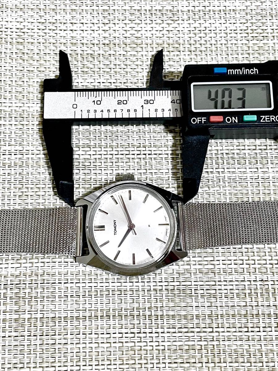 希少6〜70'sデッドストック級美品/稼働]SEIKO TOMONY/機械式手巻