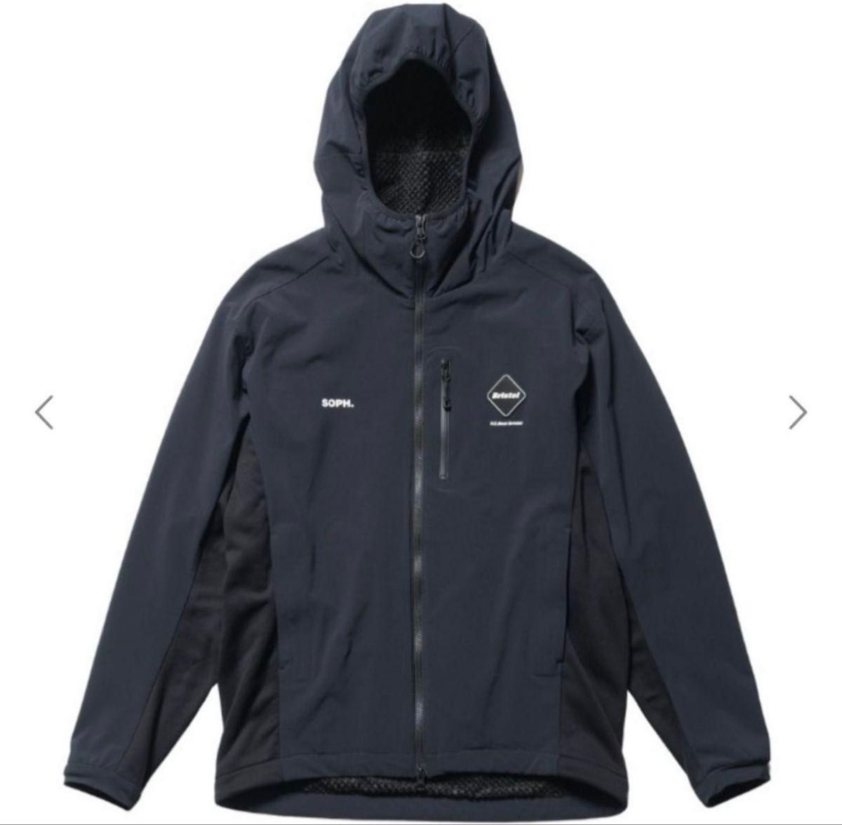 24aw FCRB LYCRA HOODED BLOUSON XL黒242055 FCRB Bristol JACKET