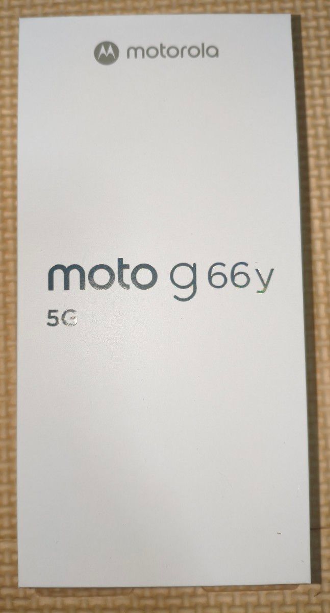 新品未開封 Motorola moto g66y 5G ブラックオイスター SIMフリー