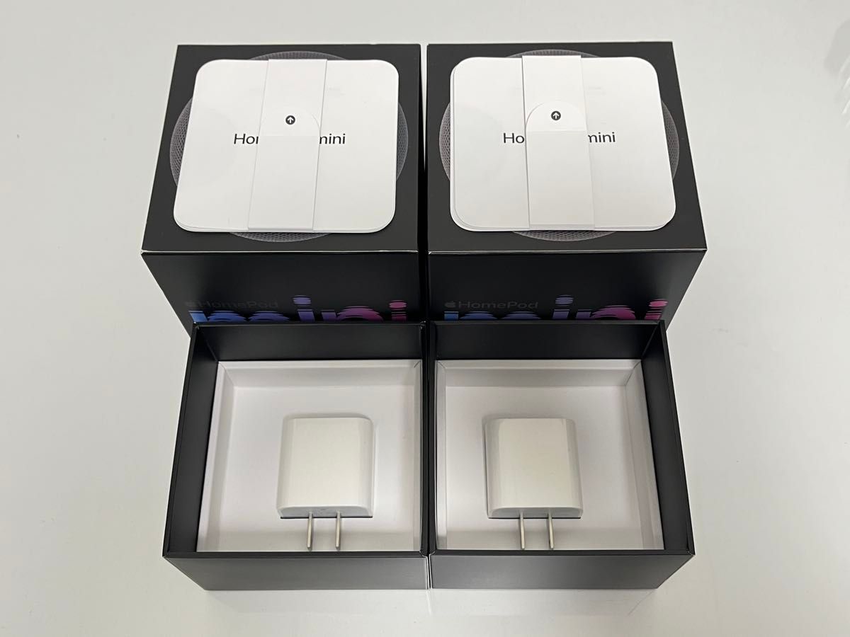 2個セット Apple アップル HomePod mini ホームポッドミニ スペース