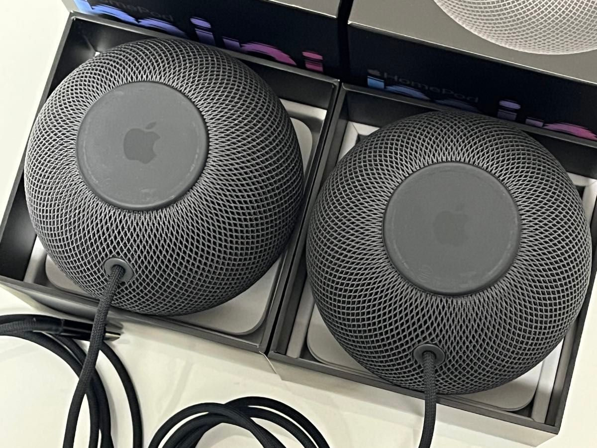 2個セット Apple アップル HomePod mini ホームポッドミニ スペース