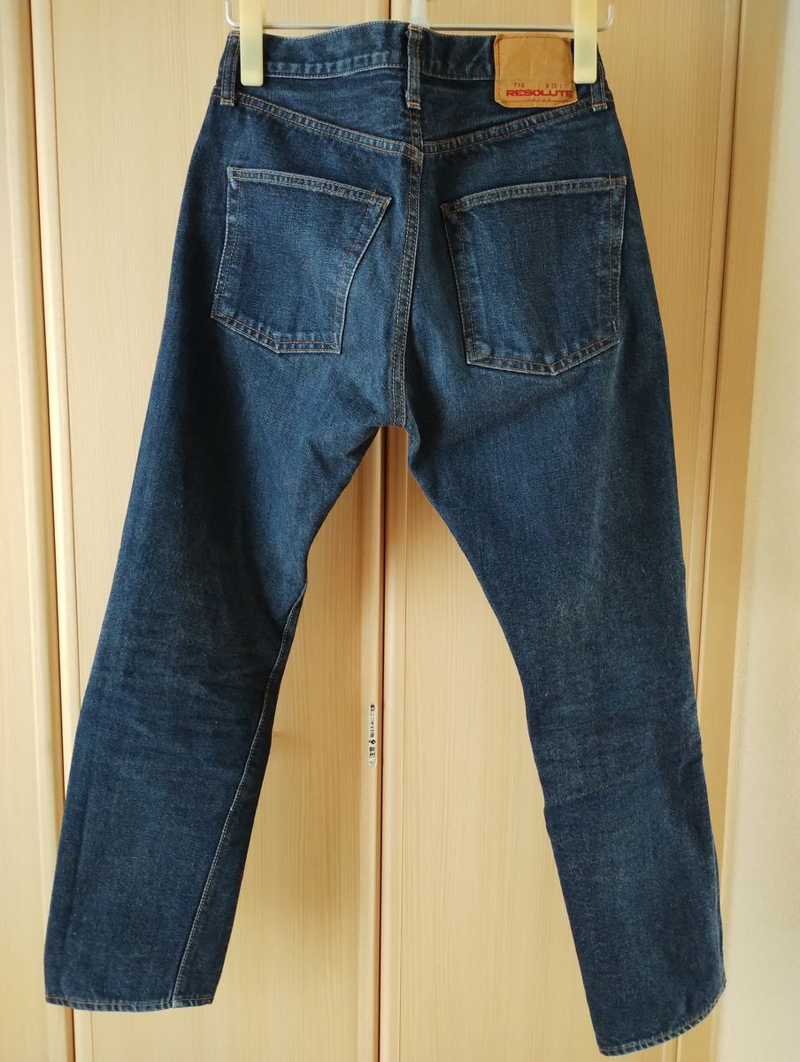 RESOLUTE リゾルト 710 66モデル DENIM テーパード ストレート