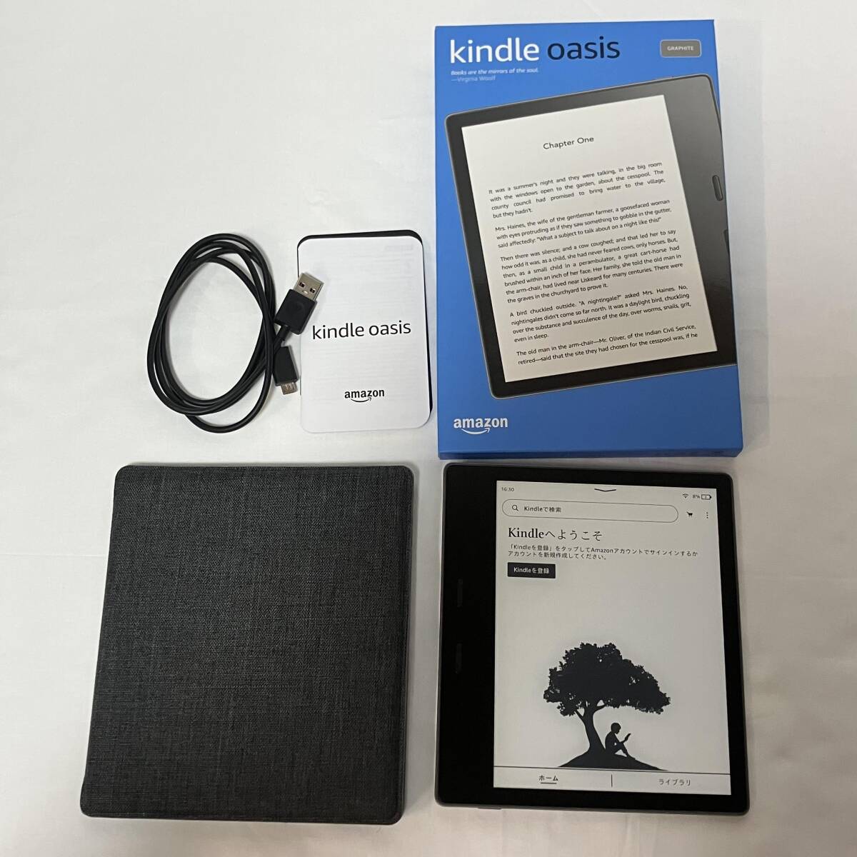 Kindle Oasis 第10世代 S8IN4O 32GB 広告なし Wifi 電子ブックリーダー