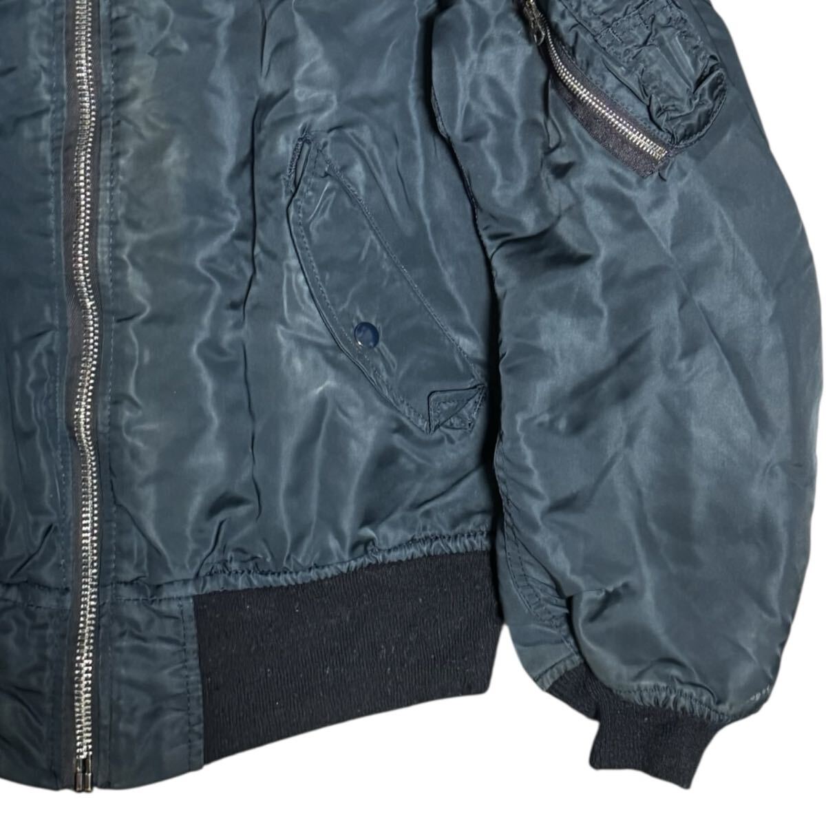 ALPHA INDUSTRIES 80s 旧タグ USA製 ビンテージ MA-1 フライト