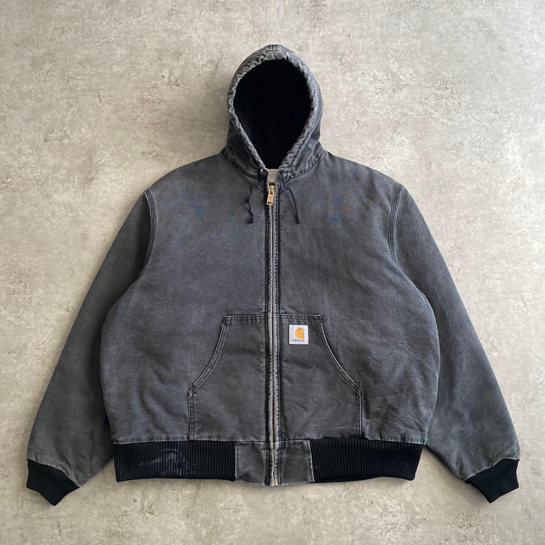 レアカラーGOODフェード90s後半00s初頭ビンテージUSA製Carhartt