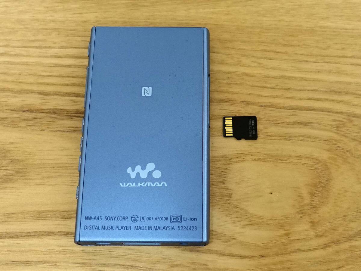 SONY Walkman ソニーウォークマン NW-A45 16GB ブルー ハイレゾ