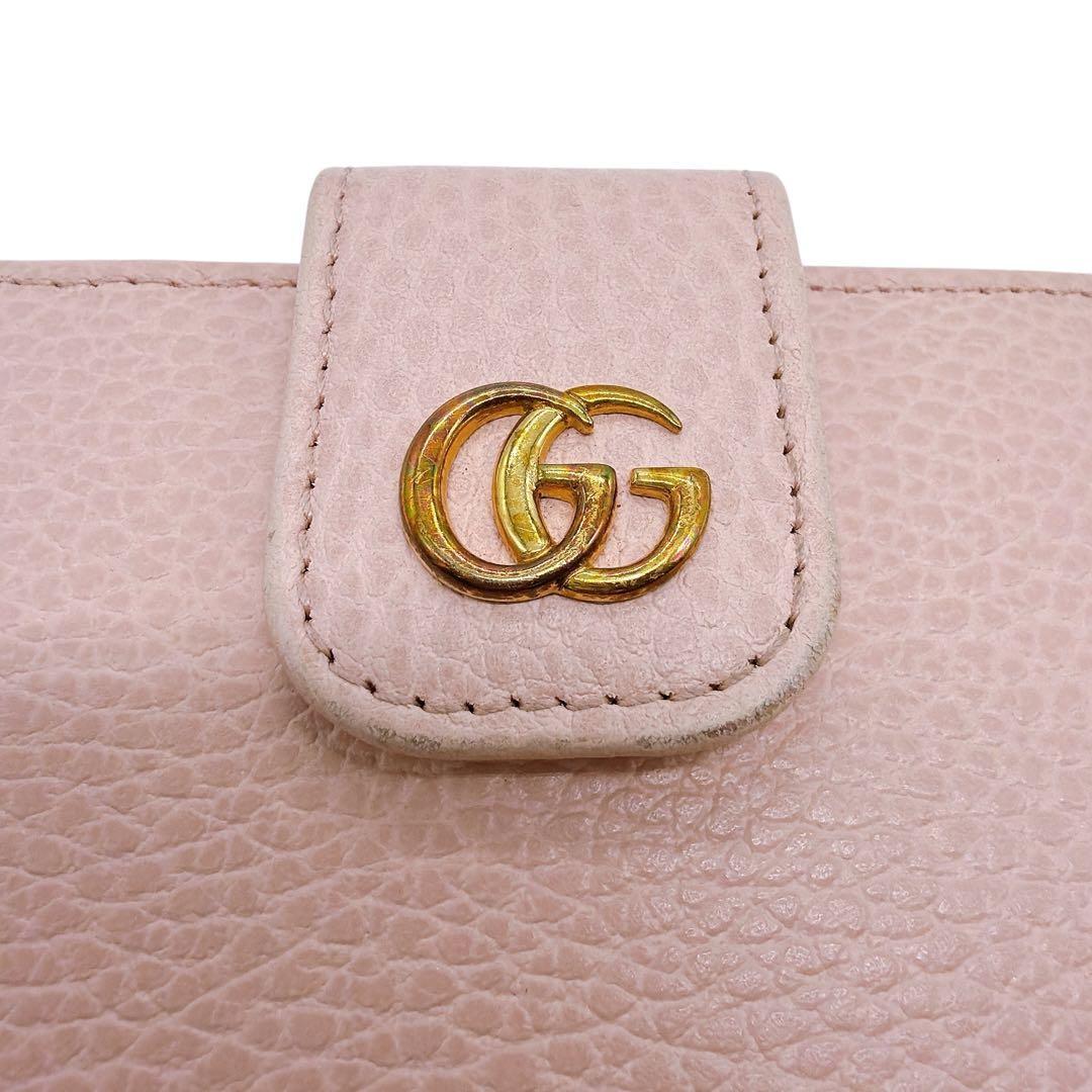 グッチ 523193 GGマーモント 二つ折り財布 GUCCI 美品 お買い得｜Yahoo