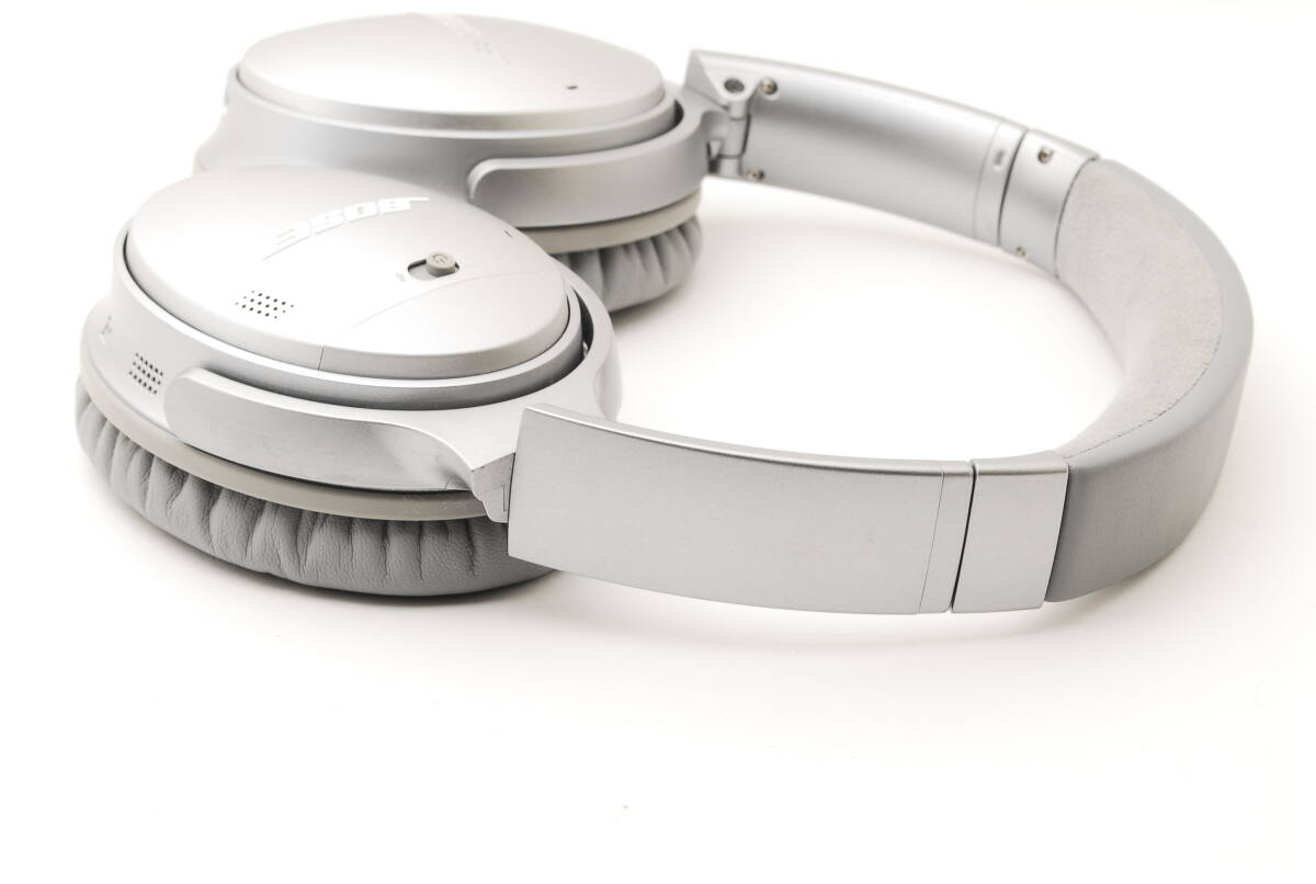 美品・イヤーパッド交換済み】BOSE QuietComfort 35 シルバー ボーズの