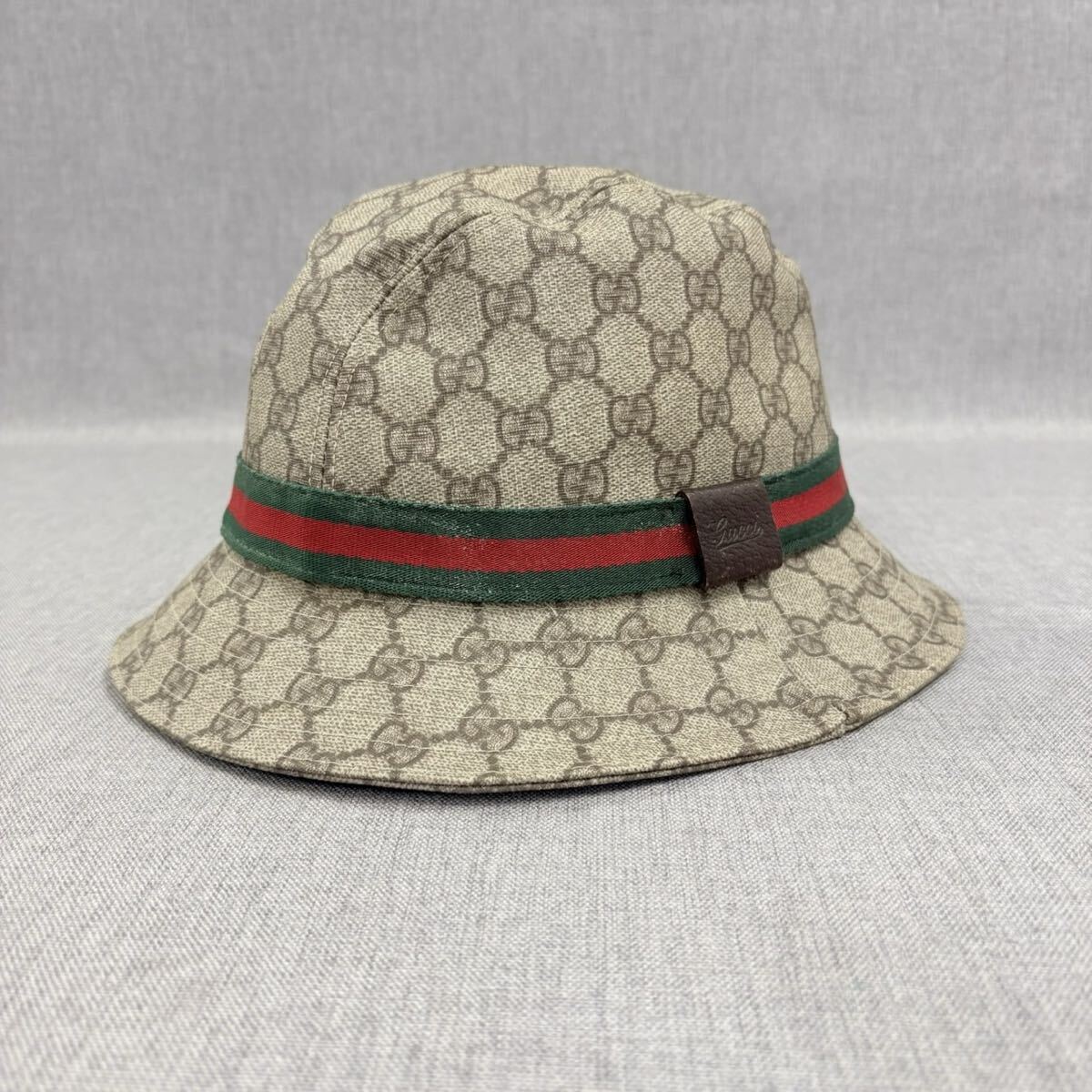 GUCCI グッチ GGスプリーム シェリーライン バケットハット フェドラ