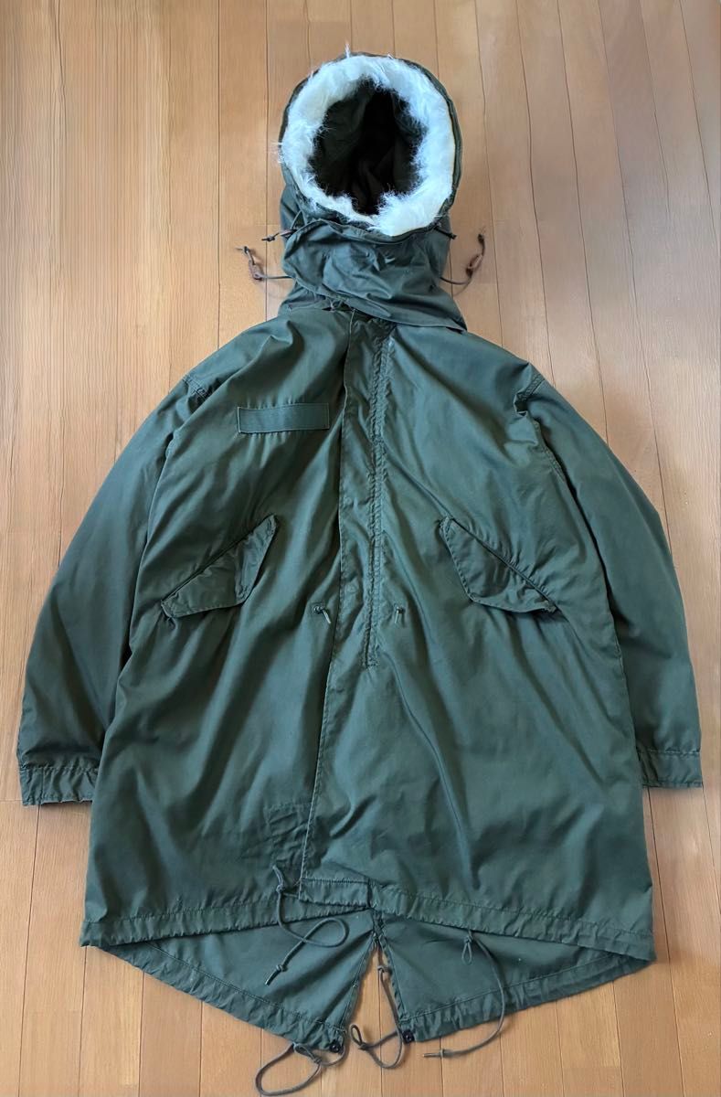 美品 70sフルセット 】 米軍実物M65フィッシュテールパーカー M M-65