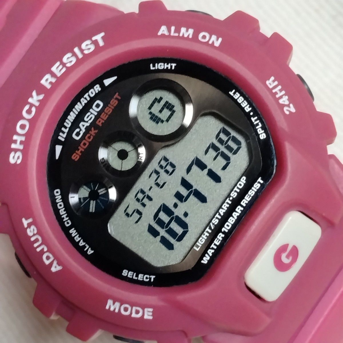 極美品/動くサーファー】CASIO G-SHOCK G-ZX マゼンタピンク 電池交換