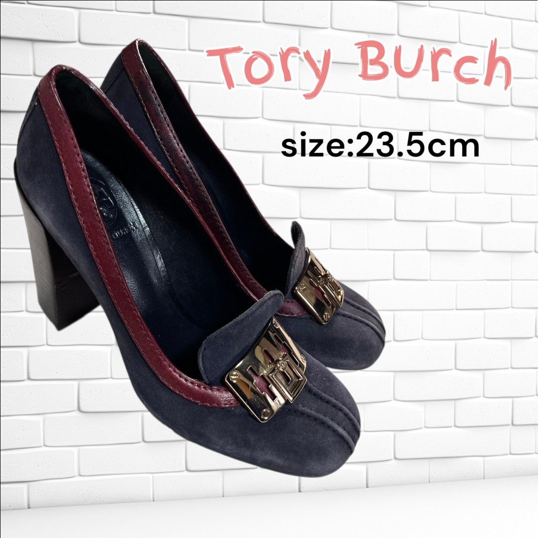 Tory Burch トリーバーチ パンプス ネイビー23 5cm｜Yahoo!フリマ（旧
