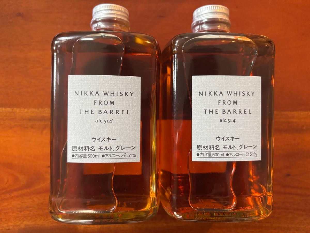 ニッカ フロムザバレル 500ml アルコール分51% 2本セット NIKKA WHISKY