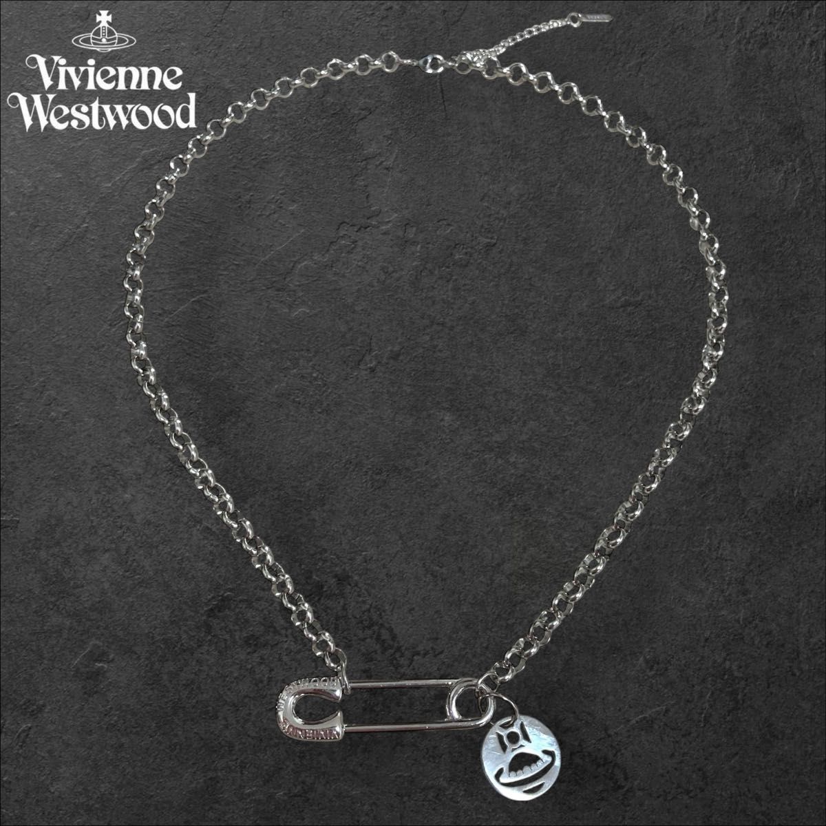 Vivienne Westwood 安全ピンモチーフ ネックレス シルバー｜Yahoo