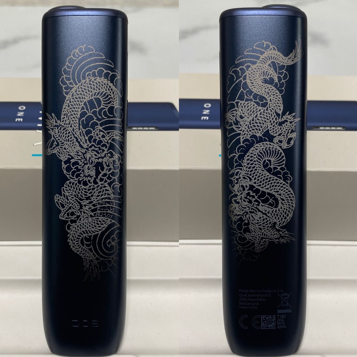 双龍 加工 iQOS ILUMA i ONE アイコス イルマ iワン ミッドナイト
