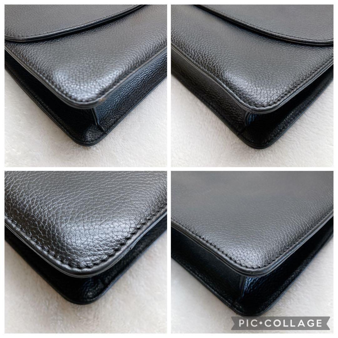 美品COACH オールド マディソン ショルダーバッグ ターンロック レザー