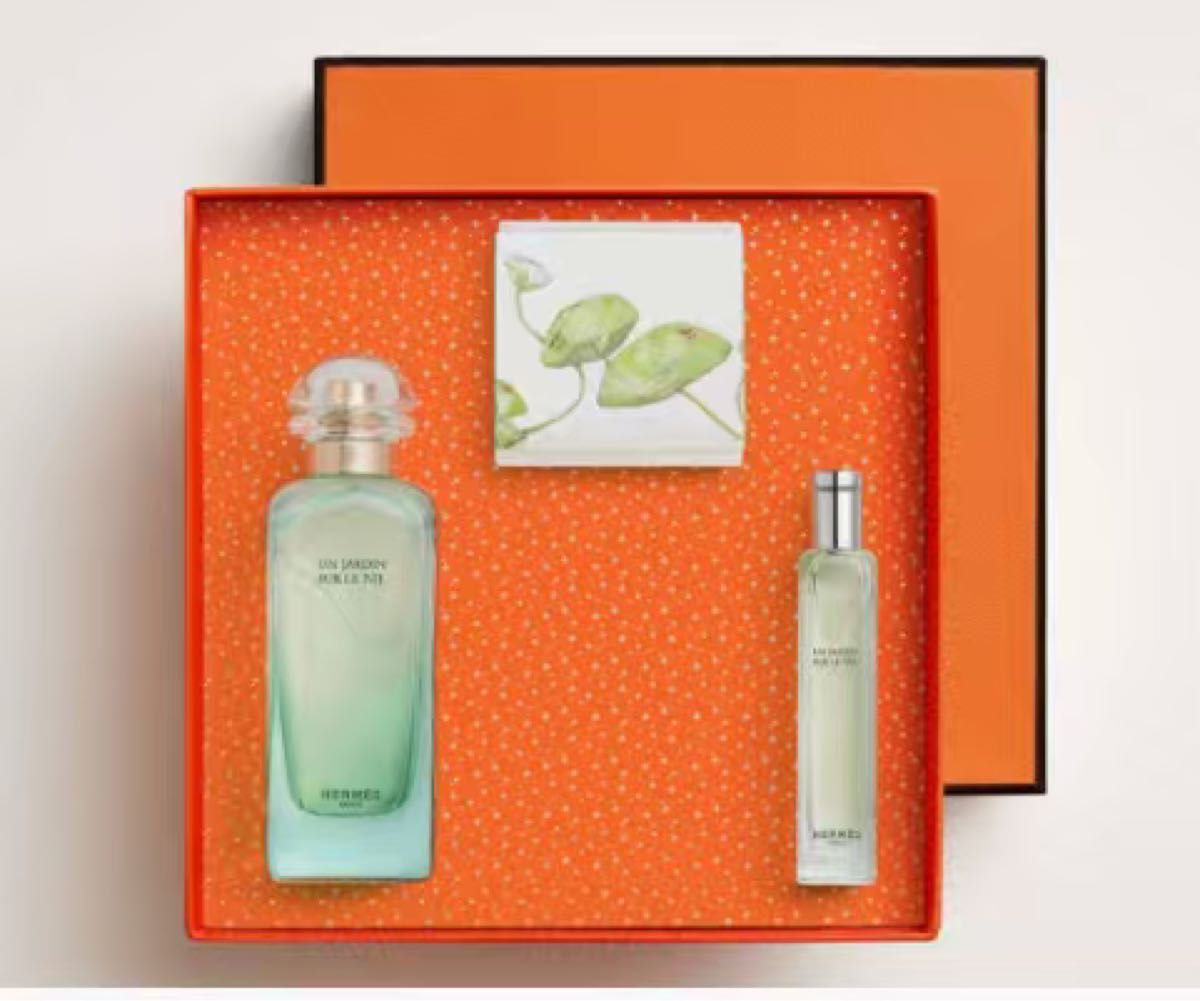 HERMES エルメス ナイルの庭 オードトワレ ギフトセット 100ml 15ml