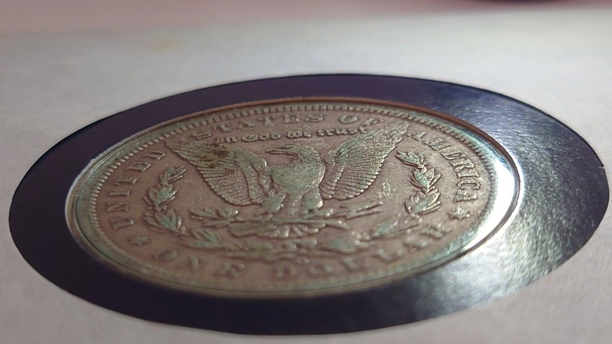アメリカ モルガンダラー 1889年 1ドル 銀貨 古銭 コイン モルガン1