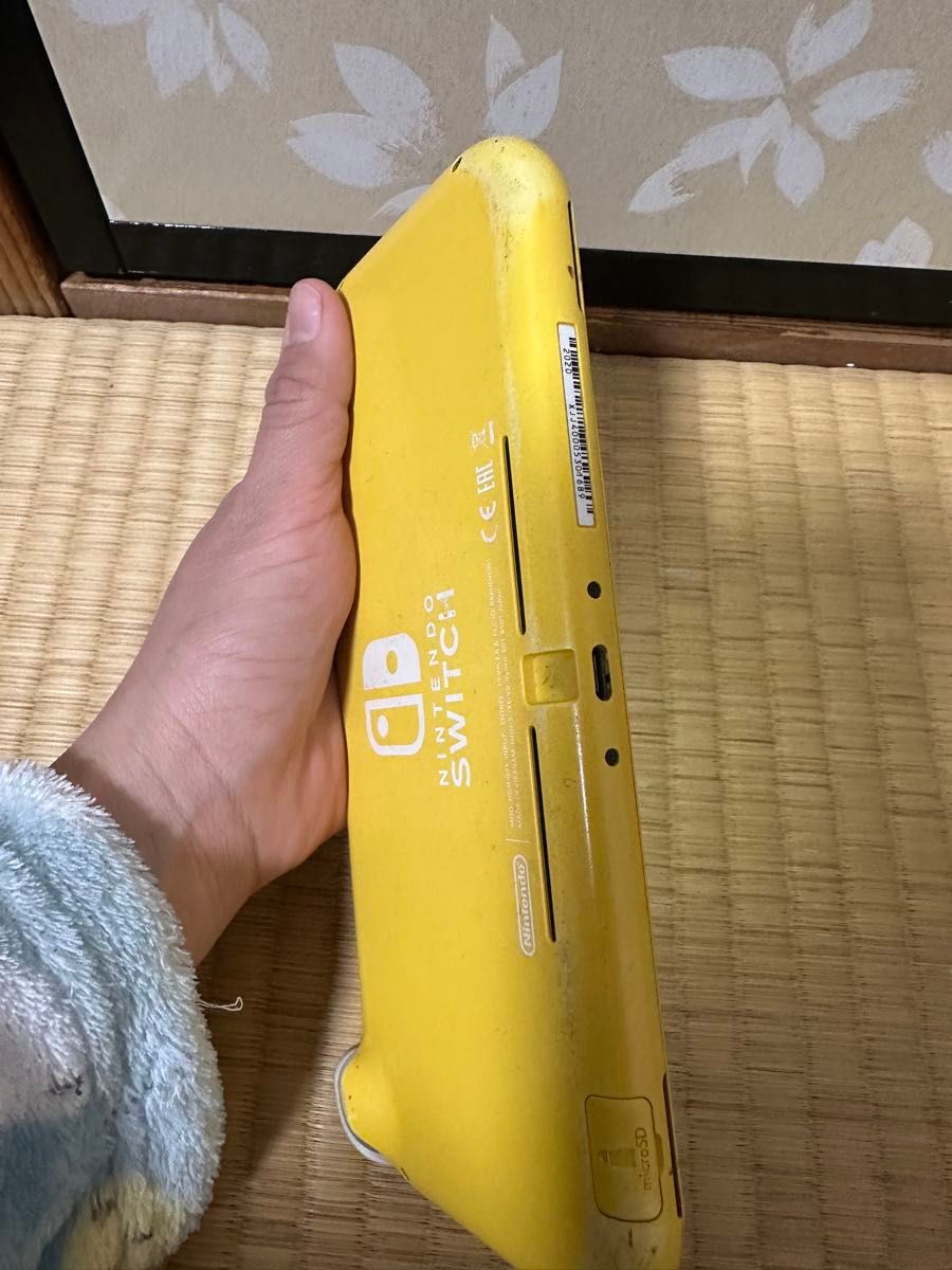 ニンテンドーSwitch Lite イエロー 本体のみ 動作確認済み 使用感あり